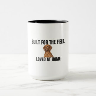 Tasse à café Vizsla conçue pour le terrain et aimé