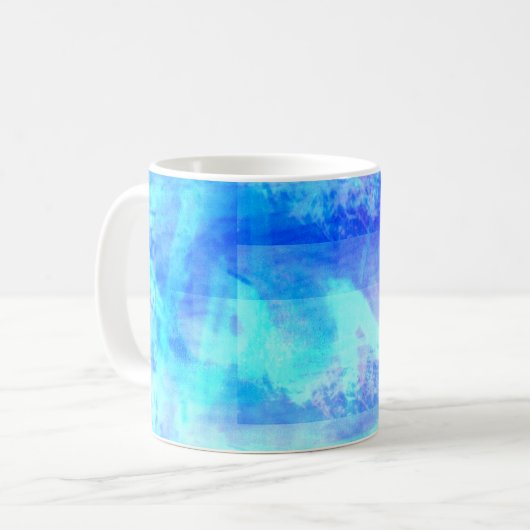 Tasse à café Yank bleue (Devant gauche)