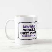 Tasse à café Zone Fesses Qui Gigotent Bisous Devan (Gauche)