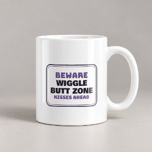 Tasse à café Zone Fesses Qui Gigotent Bisous Devan