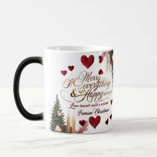 Tasse à changement de couleur – Cadeau de Noël de