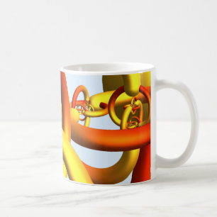 Tasse à cornes de la sphère d'Alexandre - couleu