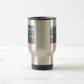 Tasse à cornes de voyage d'acier inoxydable de (Centre)