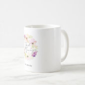 tasse à design floral 🌺 (Devant droit)
