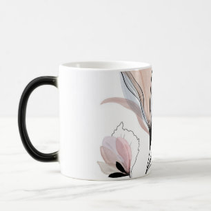 Tasse à design floral époustouflant aquarelle