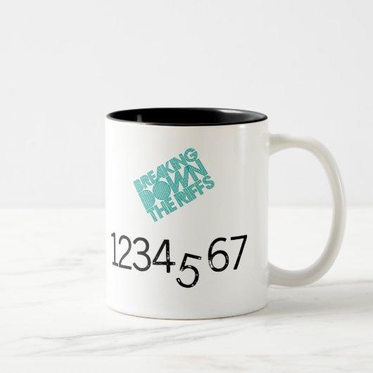 Tasse à deux tons (Droit)