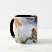 Tasse à deux tons avec photo d'une finition maison (Devant gauche)