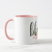 Tasse à deux tons bénie magnifique (Gauche)