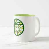 Tasse à deux tons d'Atheopaganism (Sy, mbol (Devant droit)