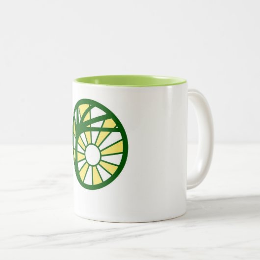 Tasse à deux tons d'Atheopaganism (Sy, mbol (Devant droit)