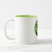 Tasse à deux tons d'Atheopaganism (Sy, mbol (Gauche)