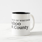 Tasse à deux tons de 11 onces (Devant droit)