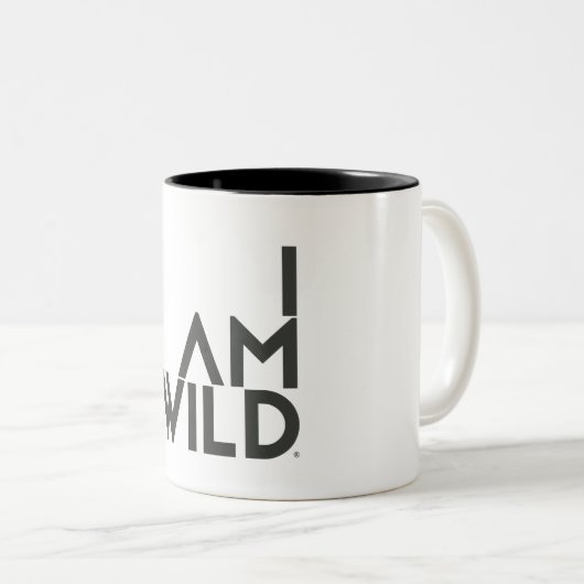 tasse à deux tons de 11 onces (Devant droit)