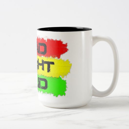 Tasse à deux tons de bande de chevalier du Tchad (Droit)