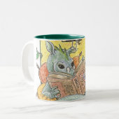 Tasse à deux tons de lecteur de dragon (Devant gauche)