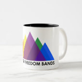 Tasse à deux tons de MHFB (Devant droit)