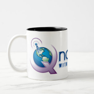 Tasse à deux tons de QNation.FM