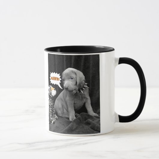 Tasse à deux tons de Rawr (Droite)