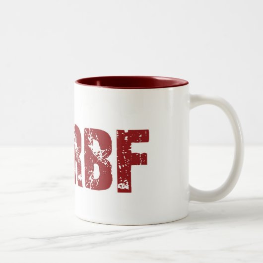 Tasse à deux tons de RBF (Droit)