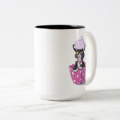 Tasse à deux tons de Sebrina (Devant droit)