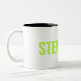Tasse à deux tons de STEMinist