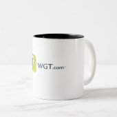 Tasse à deux tons de WGT (Devant droit)