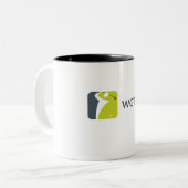 Tasse à deux tons de WGT (Devant gauche)