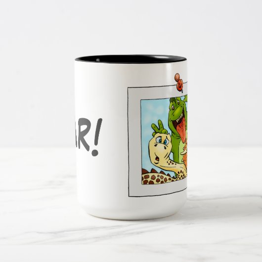 Tasse à deux tons d'Edgar (et amis) (Centre)