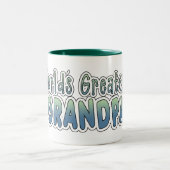 Tasse à deux tons du plus grand grand-papa du (Centre)