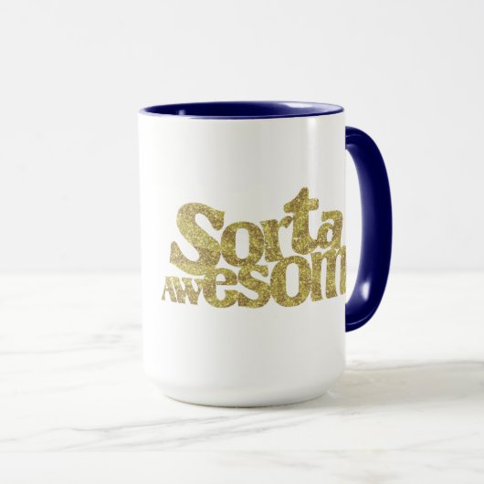 Tasse à deux tons impressionnante de Sorta (Devant droit)