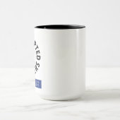 tasse à deux tons pour les amateurs de café (Centre)
