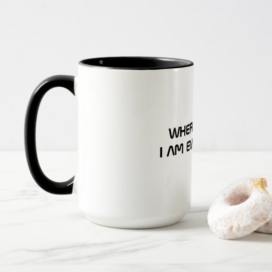 Tasse à distance de visionnement (Avec donut)
