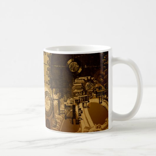 Tasse à engrenages mécaniques (Droite)