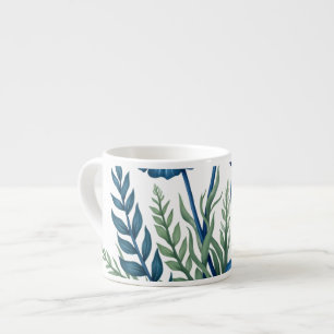 Tasse à espresso Boho Botanique, Mug de café éléga