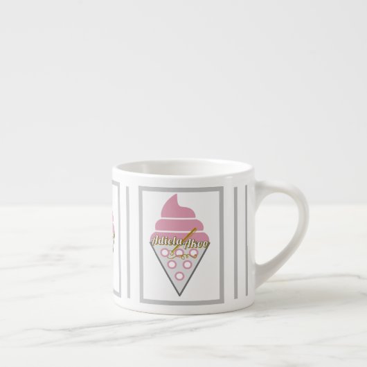 Tasse à expresso à glace irrésistible par Adiela A (Droite)