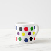 Tasse à expresso à pois (Devant droit)