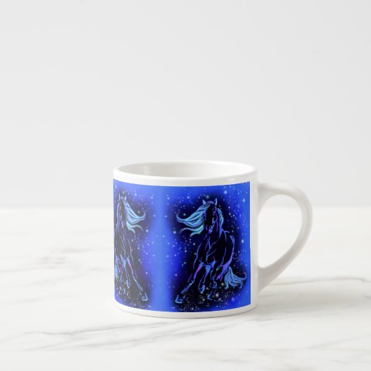 Tasse à expresso Cheval en course (Droite)