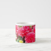 Tasse à expresso Deep Pink Dahlias (Devant)
