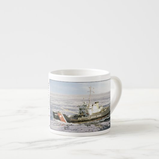 Tasse à expresso en bois (Devant droit)