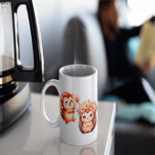 Tasse à expresso hérisson romantique mignonne – Co