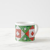 Tasse à expresso HOLIDAY MOSAÏQUE (Devant droit)