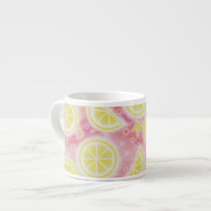 Tasse à expresso limonade rose