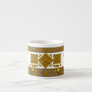 Tasse à expresso motif sicilien