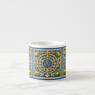 Tasse à expresso motif sicilien Sicilia
