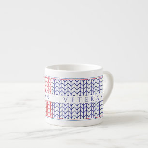 Tasse à expresso "VÉTÉRAN AMÉRICAIN"