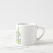 Tasse à expresso victorienne d'architecture (Droite)
