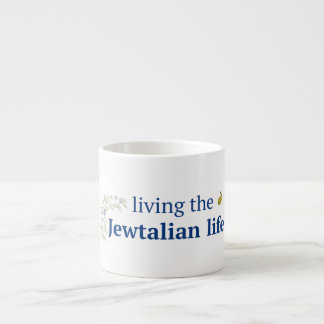Tasse à expresso Vivre la vie judéo-italienne
