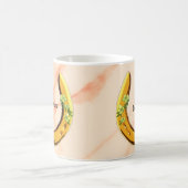 Tasse à fer à cheval Fleur Jaune (Centre)