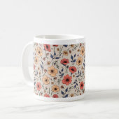 tasse à fleurs (Devant gauche)