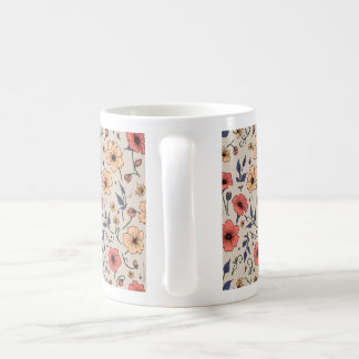 tasse à fleurs